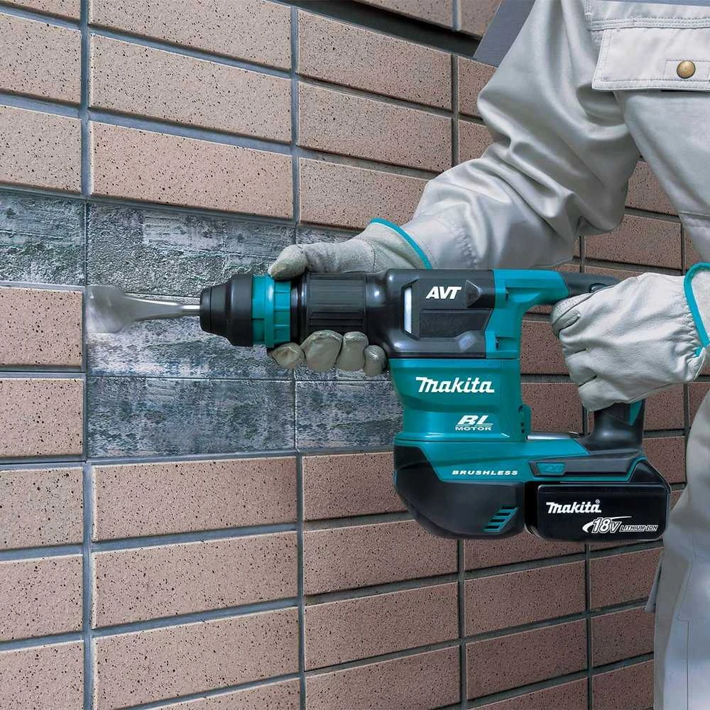 Makita Akumuliatorinis atskėlimo plaktukas DHK180Z, SDS-PLUS, 18V LXT, 3,6kg, 3,1J (be akumuliatoriaus ir įkroviklio)