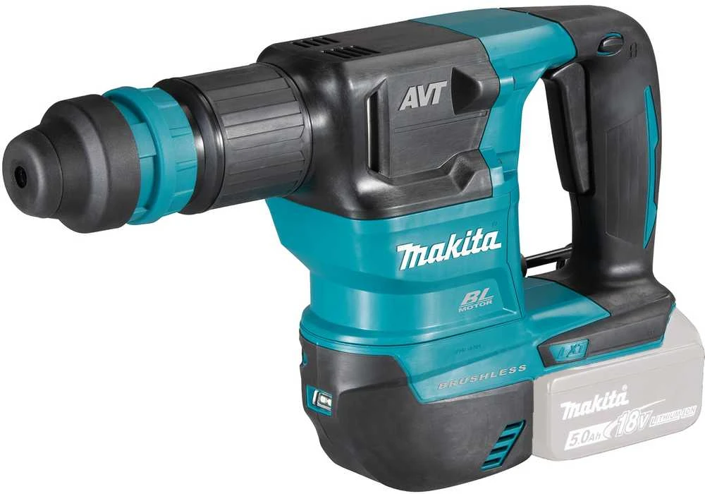 Makita Akumuliatorinis atskėlimo plaktukas DHK180ZJ, SDS-PLUS, 18V LXT, 3,6kg, 3,1J, su lagaminu (be akumuliatoriaus ir įkroviklio)