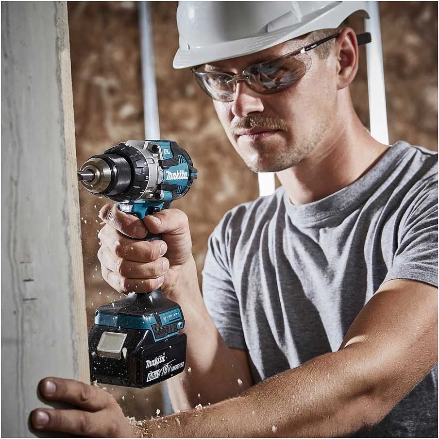 MAKITA SMŪGINIS SUKTUVAS-GRĘŽTUVAS 18V DHP489RTJ 73/40Nm 2×5,0Ah