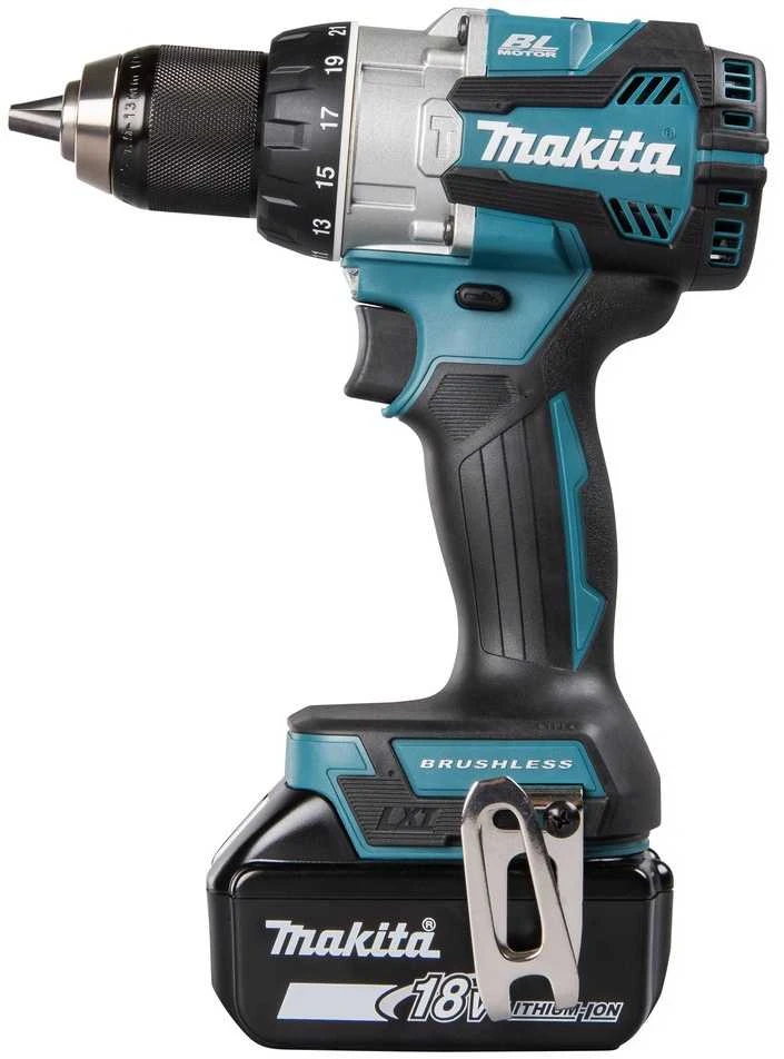 MAKITA SMŪGINIS SUKTUVAS-GRĘŽTUVAS 18V DHP489RTJ 73/40Nm 2×5,0Ah