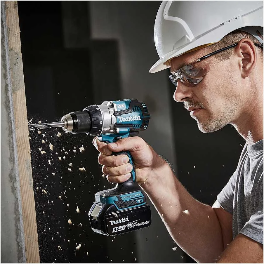 MAKITA SMŪGINIS SUKTUVAS-GRĘŽTUVAS 18V DHP489RTJ 73/40Nm 2×5,0Ah