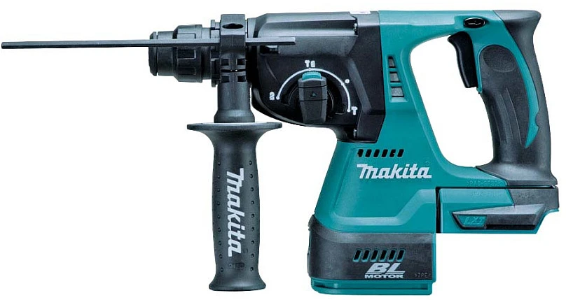 Makita DHR242Z Akumuliatorinis perforatorius, 18 V, SDS-PLUS, 2,0J LED, Be akumuliatorių ir kroviklio!