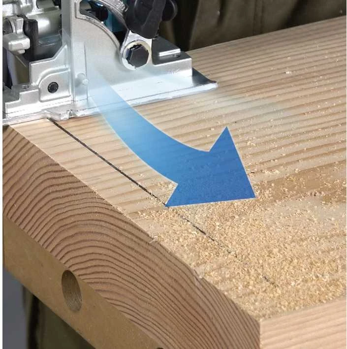 Makita DHS661ZU Akumuliatorinis diskinis pjūklas, 18 V, 57 mm, ø165x20, AWS, BL MOTOR, Be akumuliatorių ir kroviklio!