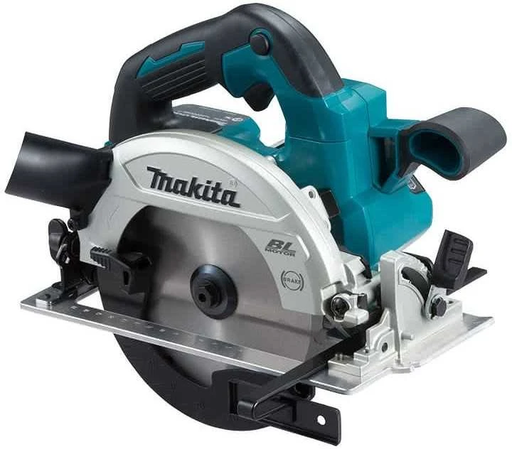 Makita DHS661ZU Akumuliatorinis diskinis pjūklas, 18 V, 57 mm, ø165x20, AWS, BL MOTOR, Be akumuliatorių ir kroviklio!