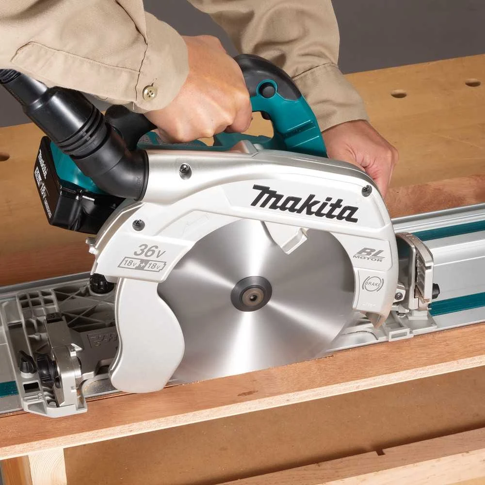 Makita DHS900Z Akumuliatorinis diskinis pjūklas, 2x18V, 85 mm, ø235x30mm, Be akumuliatorių ir kroviklio!