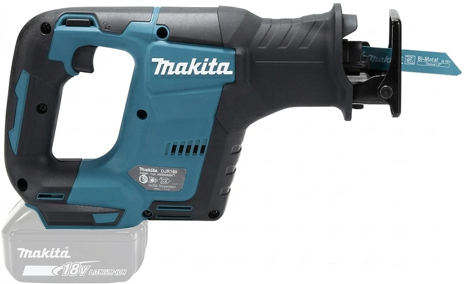 Makita DJR188ZJ akumuliatorinis kardinis pjūklas Makpac