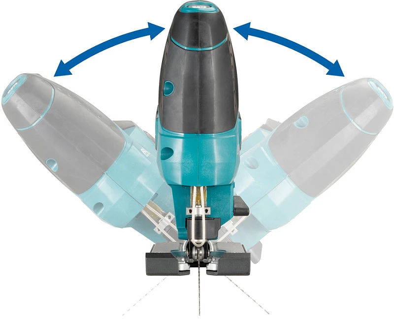 Makita DJV184ZJ akumuliatorinis švytuoklinis dėlionė