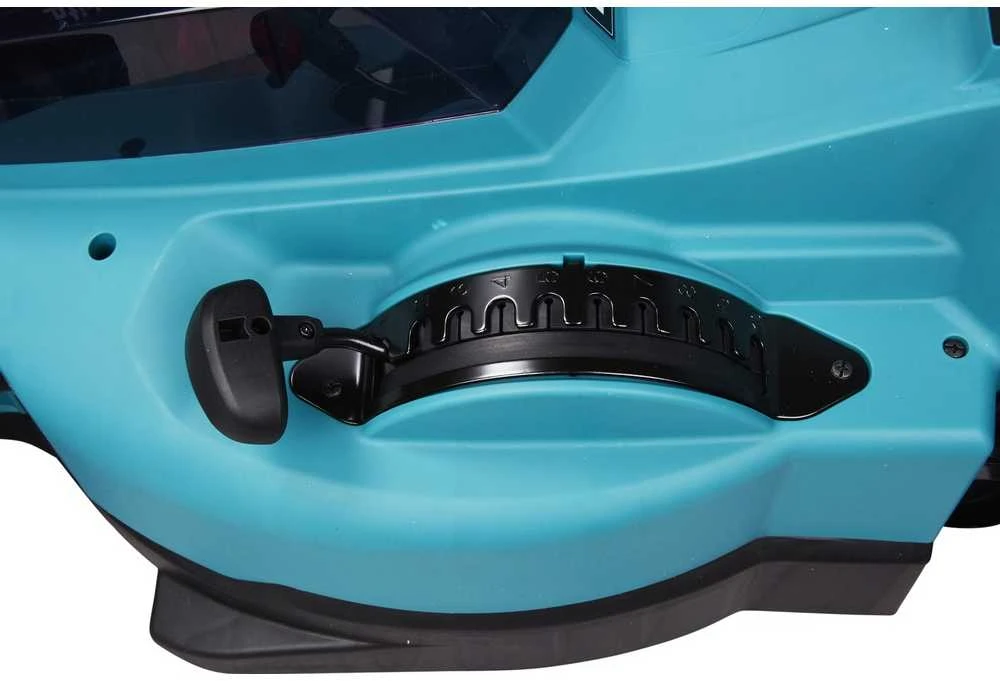 Makita DLM480Z akumuliatorinė vejapjovė 2 x 18 V, 48 cm, 4 viename (pjovimas / surinkimas / mulčiavimas / išmetimas į galą), 24,5kg, plastikinis korpusas, be akumuliatorinio ir krovinio