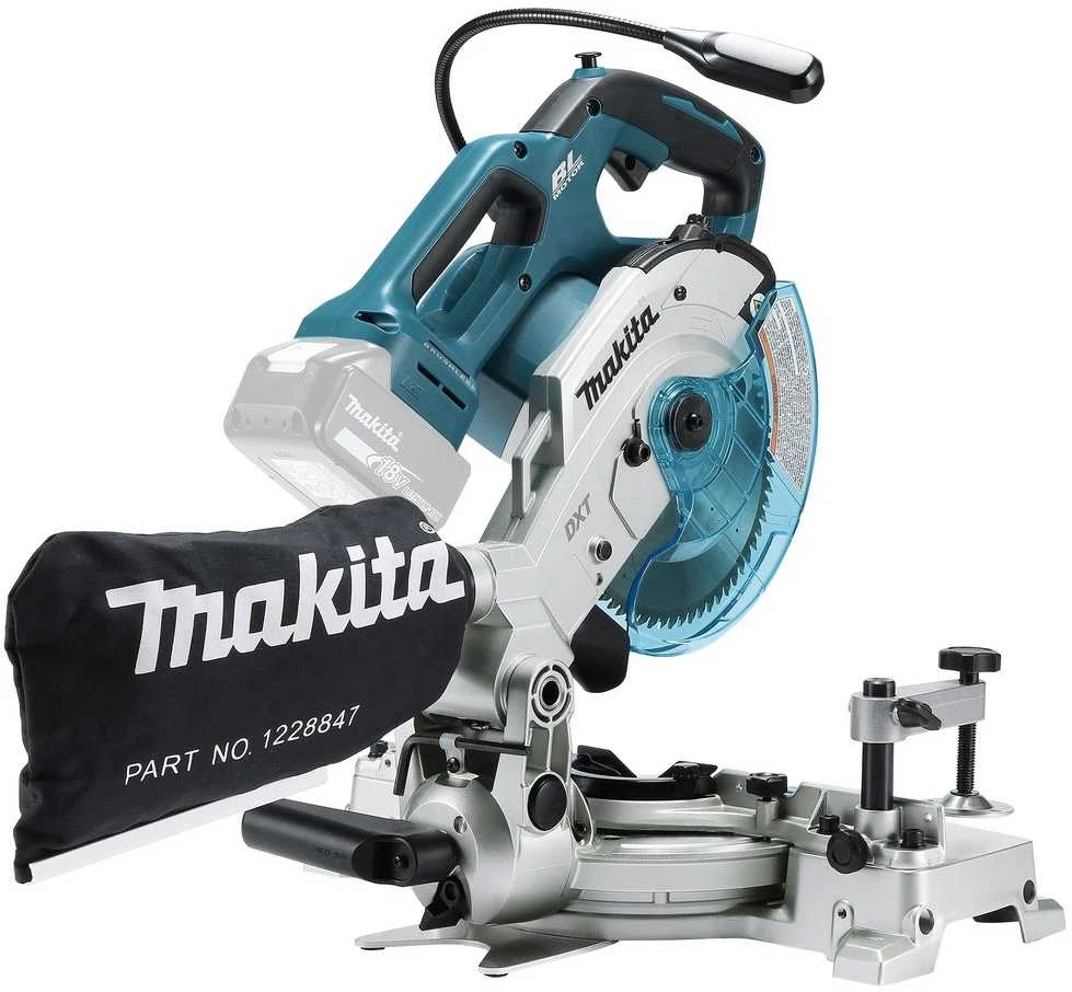 Makita DLS600Z Akumuliatorinis staklės 18 V, 165 mm, 46x92, Be akumuliatorių ir kroviklio!