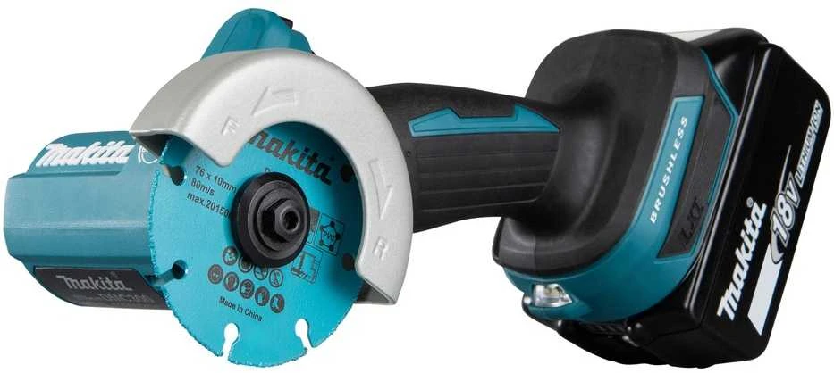 Makita DMC300Z Akumuliatorinis LXT ® diskinis pjaustytuvas 18V, 76mm, 20000min-1, Be akumuliatorių ir kroviklio!