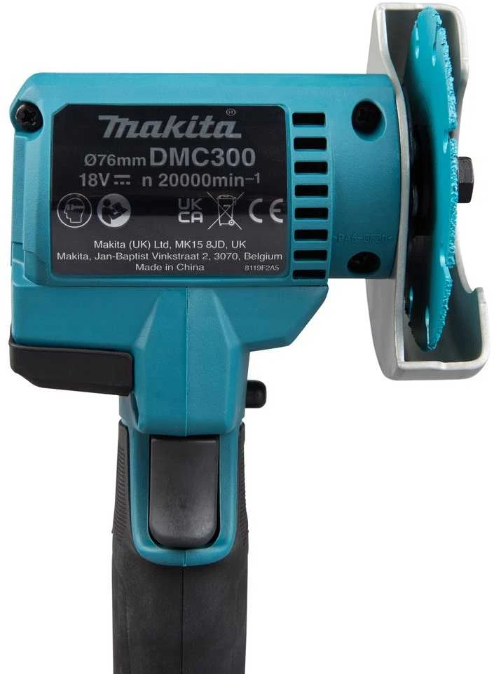 Makita DMC300Z Akumuliatorinis LXT ® diskinis pjaustytuvas 18V, 76mm, 20000min-1, Be akumuliatorių ir kroviklio!