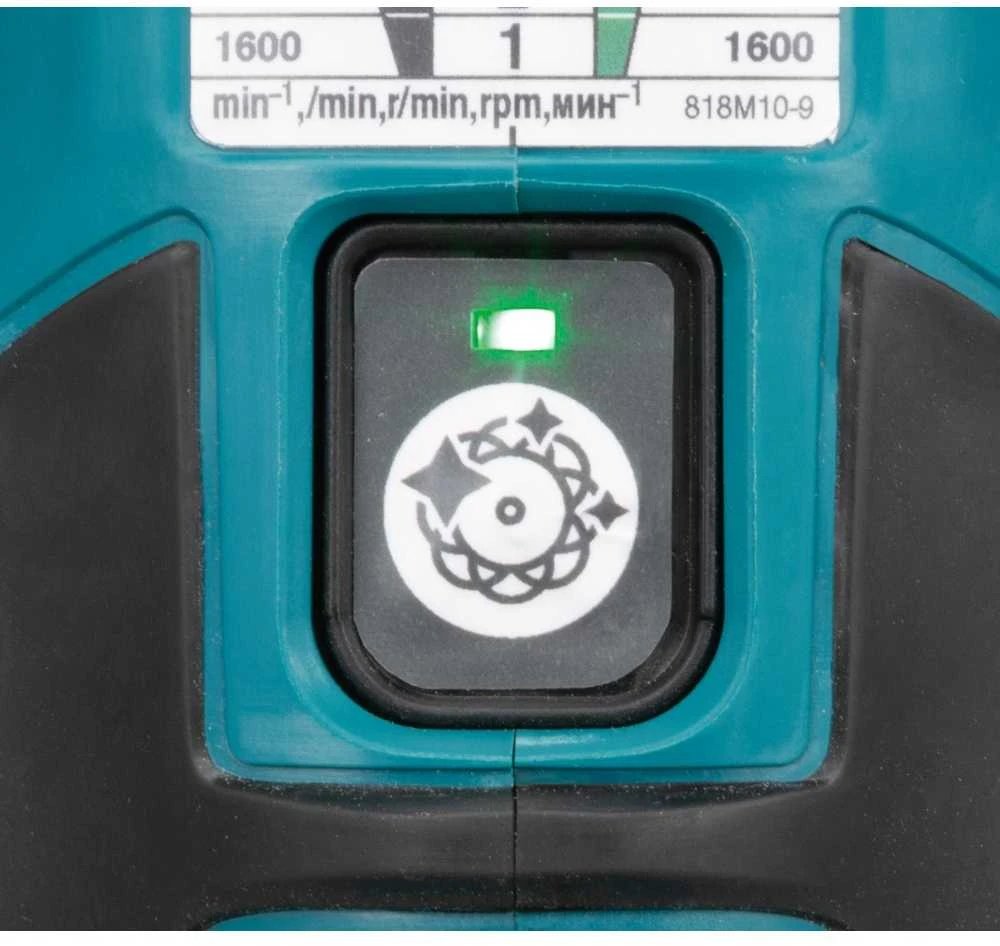 Makita DPO600Z Akumuliatorinis Poliruoklis; 18V; 150mm, 0-6,800 OPM, 0-13,600 SPM, 0-780 RPM, 3,1kg