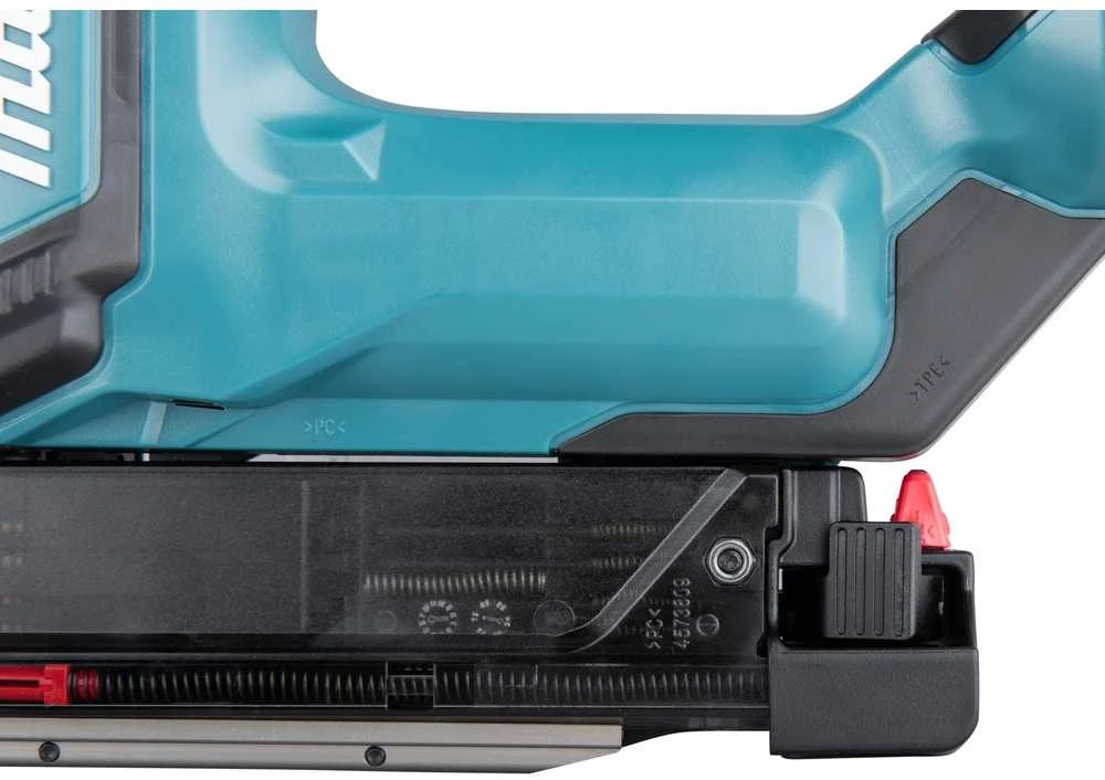 Makita DPT353Z Akumuliatorinis viniakalis 18V Li-Ion; 23 GA; 15/18/25/30/35mm; Be akumuliatorių ir kroviklio!