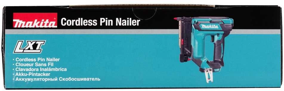 Makita DPT353Z Akumuliatorinis viniakalis 18V Li-Ion; 23 GA; 15/18/25/30/35mm; Be akumuliatorių ir kroviklio!