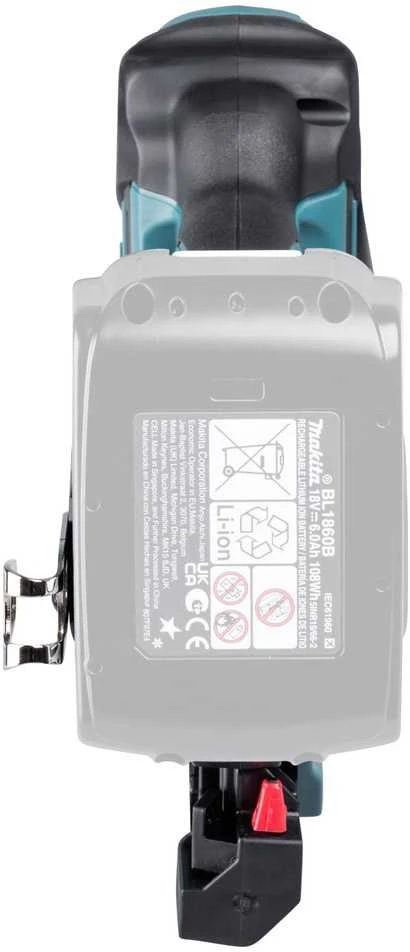 Makita DPT353Z Akumuliatorinis viniakalis 18V Li-Ion; 23 GA; 15/18/25/30/35mm; Be akumuliatorių ir kroviklio!