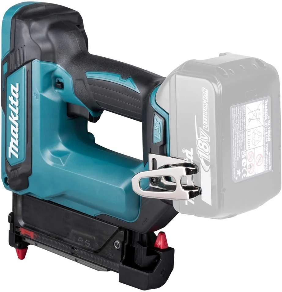 Makita DPT353Z Akumuliatorinis viniakalis 18V Li-Ion; 23 GA; 15/18/25/30/35mm; Be akumuliatorių ir kroviklio!