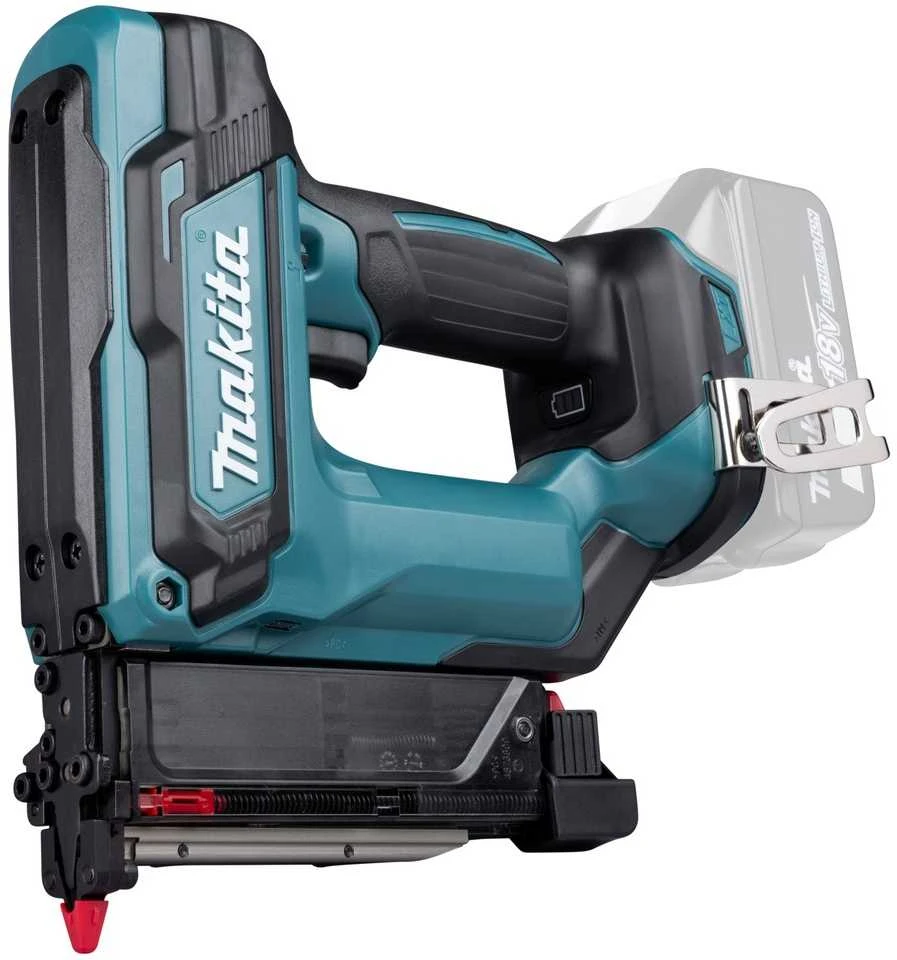 Makita DPT353Z Akumuliatorinis viniakalis 18V Li-Ion; 23 GA; 15/18/25/30/35mm; Be akumuliatorių ir kroviklio!