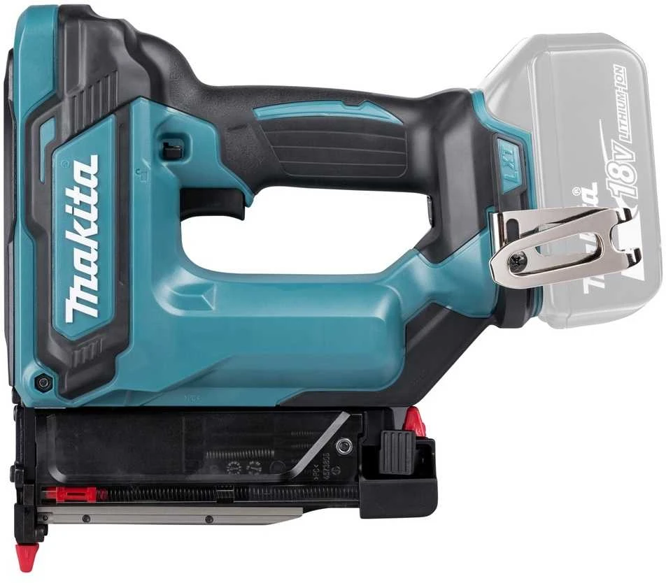 Makita DPT353Z Akumuliatorinis viniakalis 18V Li-Ion; 23 GA; 15/18/25/30/35mm; Be akumuliatorių ir kroviklio!
