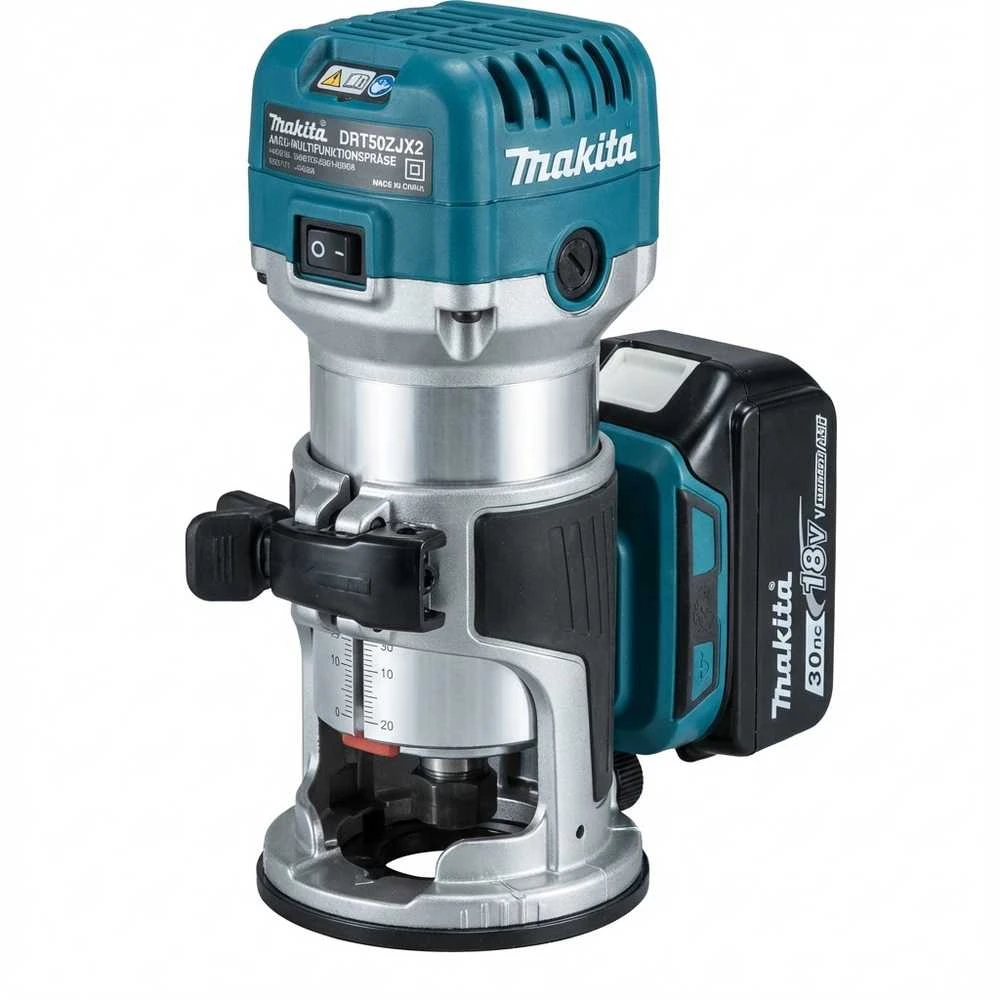 Frezavimo Staklės - Makita DRT50ZJX2 30 000 RPM 78 dB 2,1kg 3,5 cm