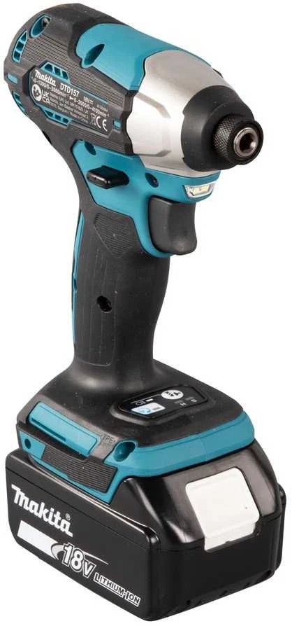 Makita DTD157Z Akumuliatorinis smūginis suktuvas, be akumuliatorių ir kroviklio