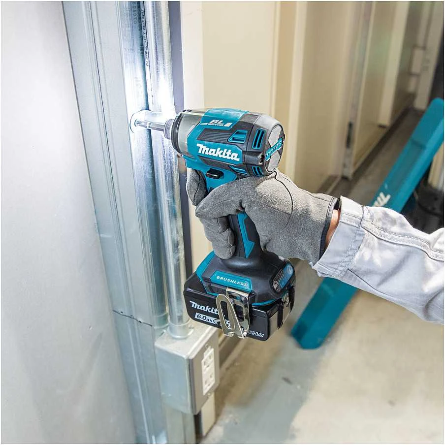 akumuliatorinė wkrętarka smūginis 18V Makita [DTD173RTJ] 2x5,0Ah, LXT