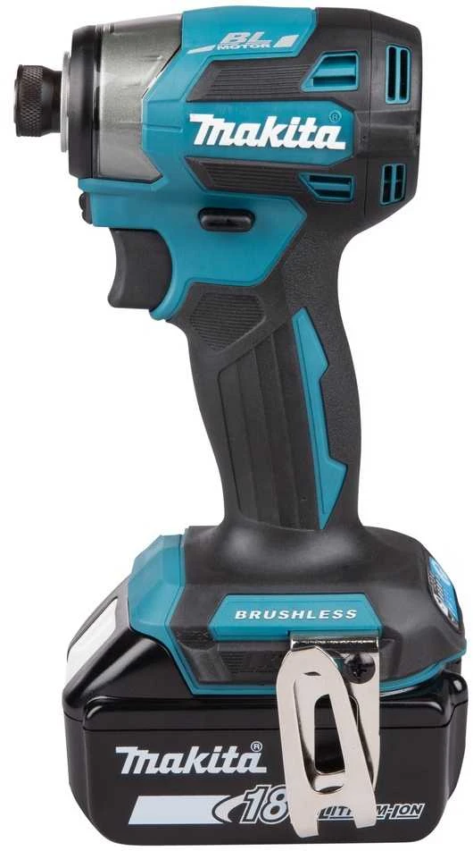 akumuliatorinė wkrętarka smūginis 18V Makita [DTD173RTJ] 2x5,0Ah, LXT
