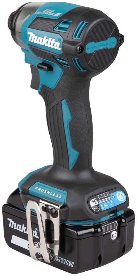 akumuliatorinė wkrętarka smūginis 18V Makita [DTD173RTJ] 2x5,0Ah, LXT