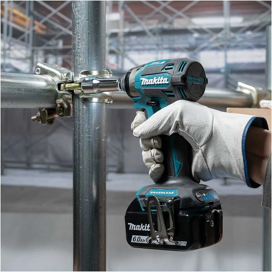 akumuliatorinė wkrętarka smūginis 18V Makita [DTD173RTJ] 2x5,0Ah, LXT