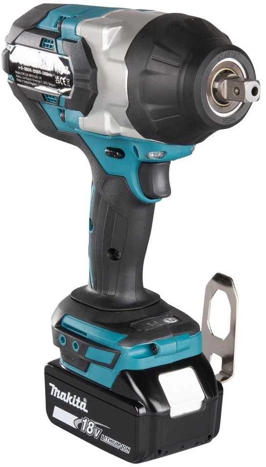 Makita DTW1004Z Akumuliatorinis smūginis veržliasukis 18V, 1050 Nm, LED, 1/2" (PIN SHANK), Be akumuliatorių ir kroviklio!