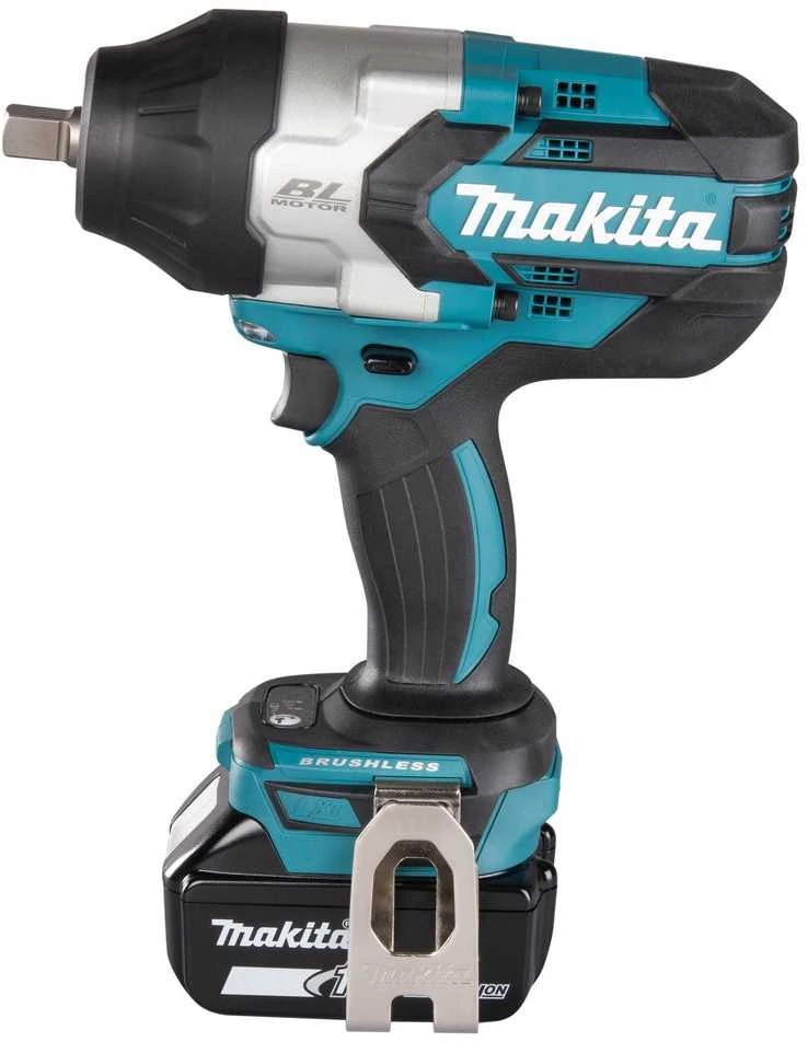 Makita DTW1004Z Akumuliatorinis smūginis veržliasukis 18V, 1050 Nm, LED, 1/2" (PIN SHANK), Be akumuliatorių ir kroviklio!
