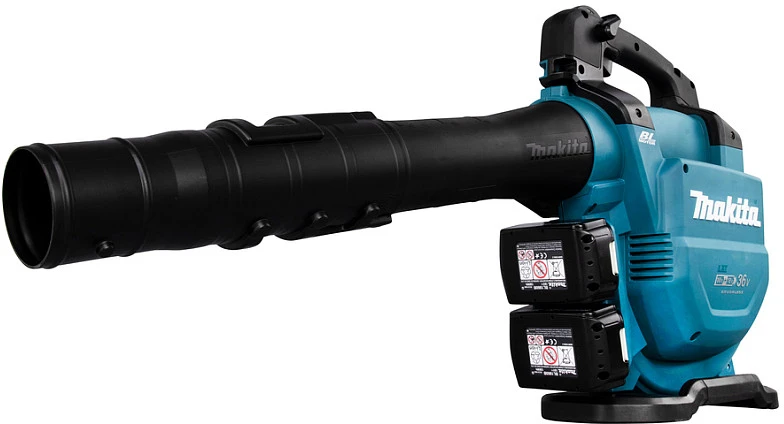MAKITA Akumuliatorinis lapų pūstuvas-siurblys 2x18V DUB363PT2V 2x5,0Ah