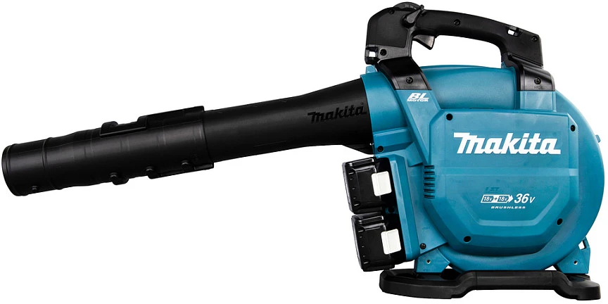 MAKITA Akumuliatorinis lapų pūstuvas-siurblys 2x18V DUB363PT2V 2x5,0Ah