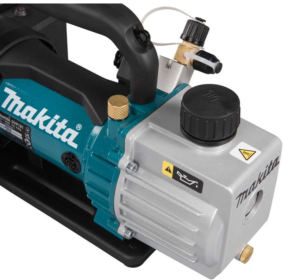 Makita DVP181ZK Akumuliatorinis vakuuminis siurblys, 18V, 113 L/min, 3 Pa, Be akumuliatorių ir kroviklio!