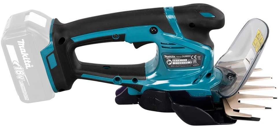 Makita Akumuliatorinės gyvatvorių ir žolės žirklės DUM604ZX, 18V Li-ion Be akumuliatorių ir kroviklio