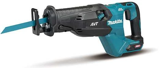 Makita JR002GZ Reciprocating saw XGT, 32mm stroke; švytuoklinio pjovimo funkcija, AVT; greitas ašmenų keitimas; bešepetėlinis variklis, "Z" versija - komplektuojamas be akumuliatoriaus ir kroviklio
