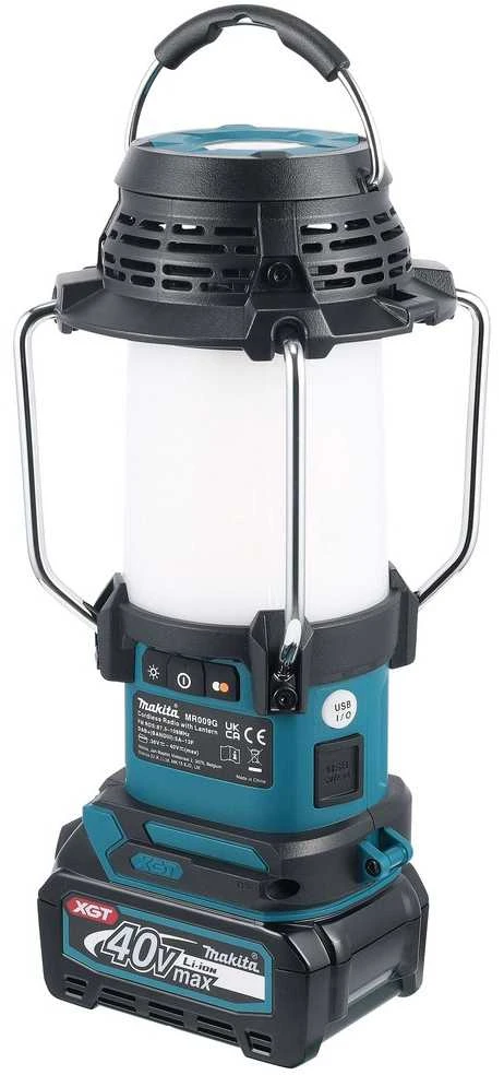 Makita Akumuliatorinis XGT® žibintas / radijas MR009G 40V • 1000lx • DAB/DAB+