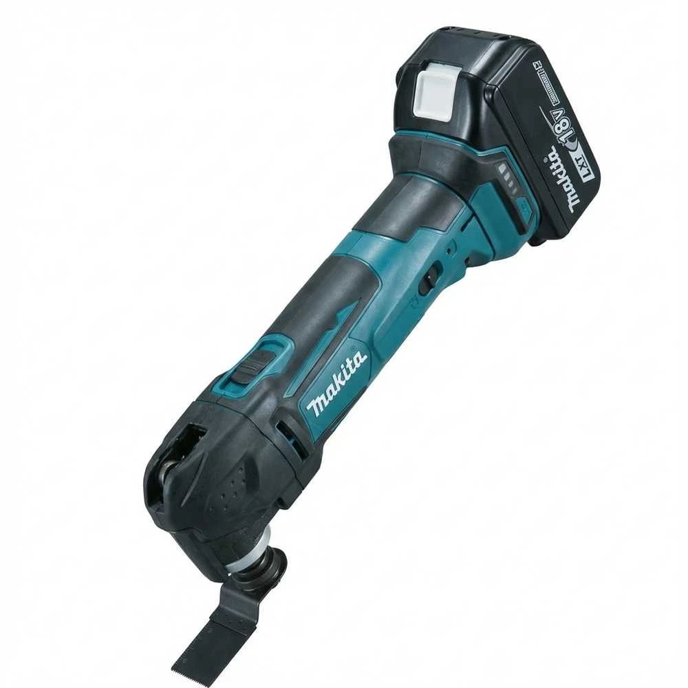 Makita DTM51Z Akumuliatorinis universalus švytuoklinis įrankis 18V 6000-20000 judesiai per min, amplitudė 3,2°; Be akumuliatorių ir kroviklio!