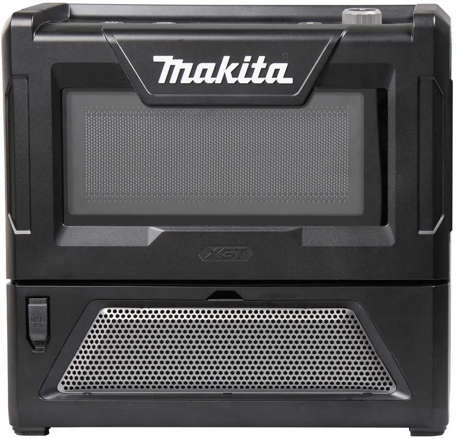 Makita MW001GZ Akumuliatorinė XGT mikrobangų krosnelė 40V Max; 8 L; Max 500W; 8,9kg; Be akumuliatorių ir kroviklio!