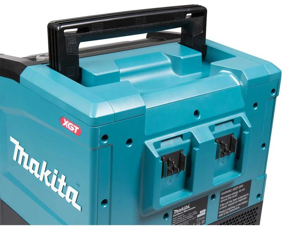 Makita MW001GZ Akumuliatorinė XGT mikrobangų krosnelė 40V Max; 8 L; Max 500W; 8,9kg; Be akumuliatorių ir kroviklio!