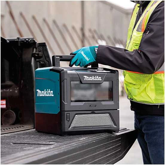 Makita MW001GZ Akumuliatorinė XGT mikrobangų krosnelė 40V Max; 8 L; Max 500W; 8,9kg; Be akumuliatorių ir kroviklio!