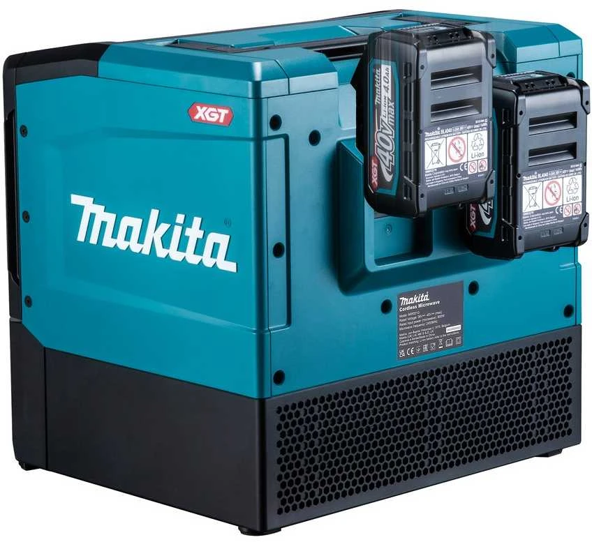 Makita MW001GZ Akumuliatorinė XGT mikrobangų krosnelė 40V Max; 8 L; Max 500W; 8,9kg; Be akumuliatorių ir kroviklio!
