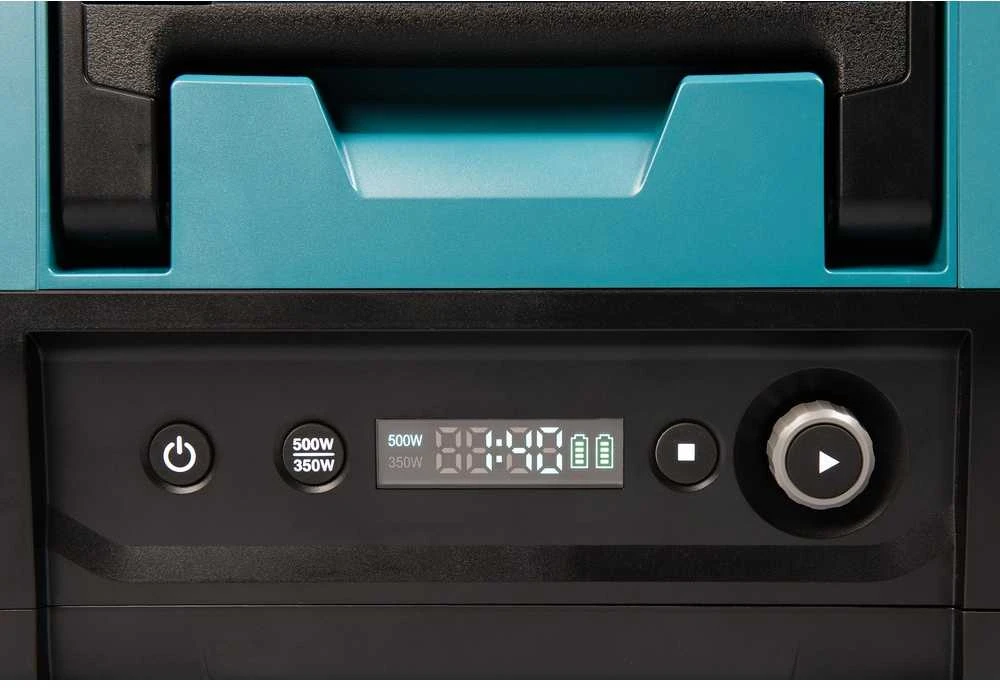 Makita MW001GZ Akumuliatorinė XGT mikrobangų krosnelė 40V Max; 8 L; Max 500W; 8,9kg; Be akumuliatorių ir kroviklio!
