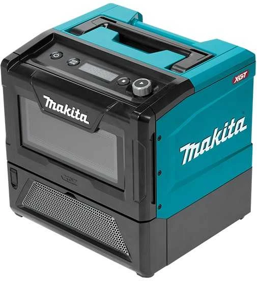 Makita MW001GZ Akumuliatorinė XGT mikrobangų krosnelė 40V Max; 8 L; Max 500W; 8,9kg; Be akumuliatorių ir kroviklio!