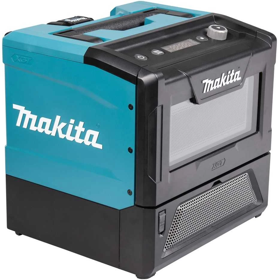Makita MW001GZ Akumuliatorinė XGT mikrobangų krosnelė 40V Max; 8 L; Max 500W; 8,9kg; Be akumuliatorių ir kroviklio!