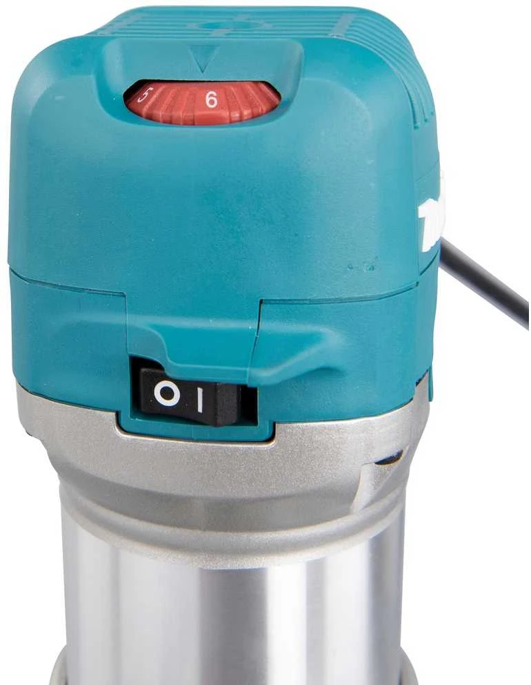Makita RT0702CX2J Freza 710W 6- 8mm, 10.000 - 34.000 r/min 1,8kg + Priedai