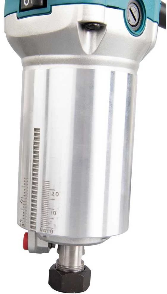 Makita RT0702CX2J Freza 710W 6- 8mm, 10.000 - 34.000 r/min 1,8kg + Priedai