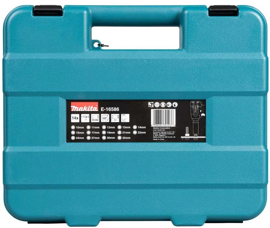 Makita Sukimo antgalių komplektas 14 vnt. 1/2''x 81,5mm E-16586