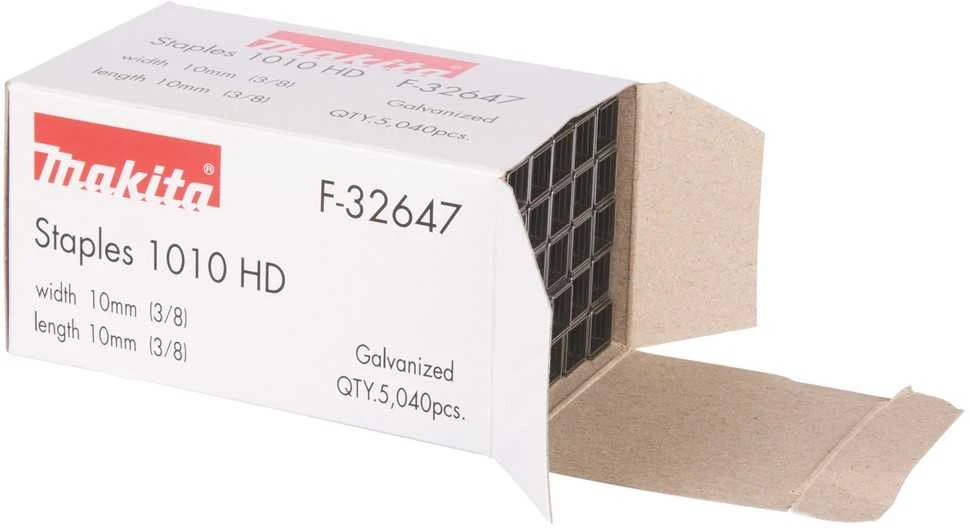 Makita Kabės 10x10mm, 5040vnt. F-32647