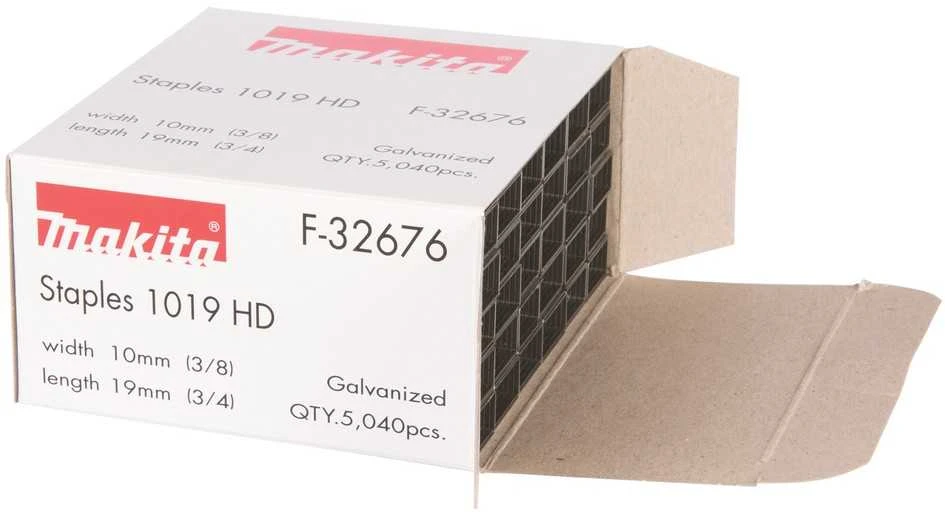 Makita F-32676 Kabės 10x19mm, 5040vnt. DST221