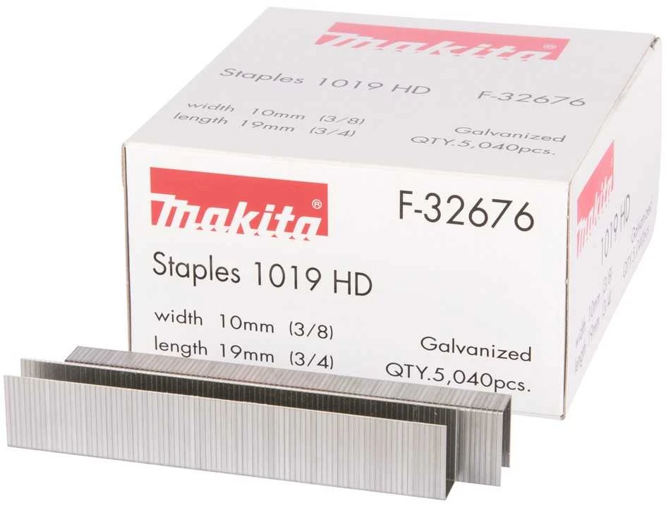 Makita F-32676 Kabės 10x19mm, 5040vnt. DST221